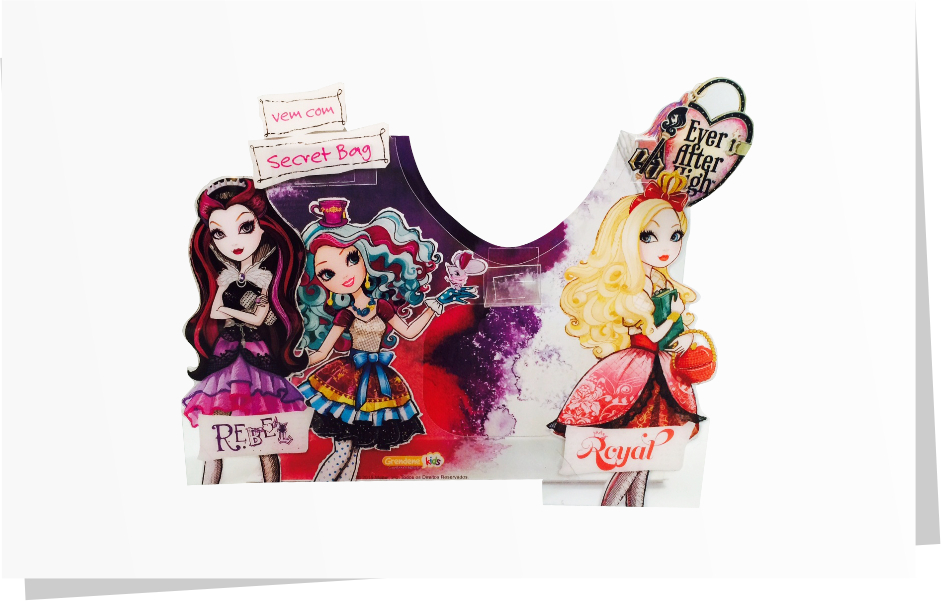 Display para vitrine - Monster High