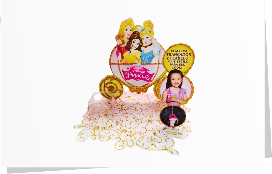 Display para vitrine - Princesas Disney